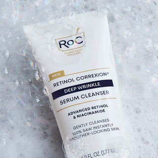 Cleaners: Deep Wrinkle Serum Cleanser shown