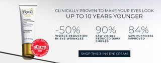 line smoothing eye cream with 2022 best of beauty award stamp from allure
is clinically proven to make your eyes look up to 10 years younger 
targets 3 major signs of eye age :
-50% visible reduction in eye wrinkles
90% saw visibly reduced dark circles
84% saw puffiness improved
shop this 3-in-1 eye cream