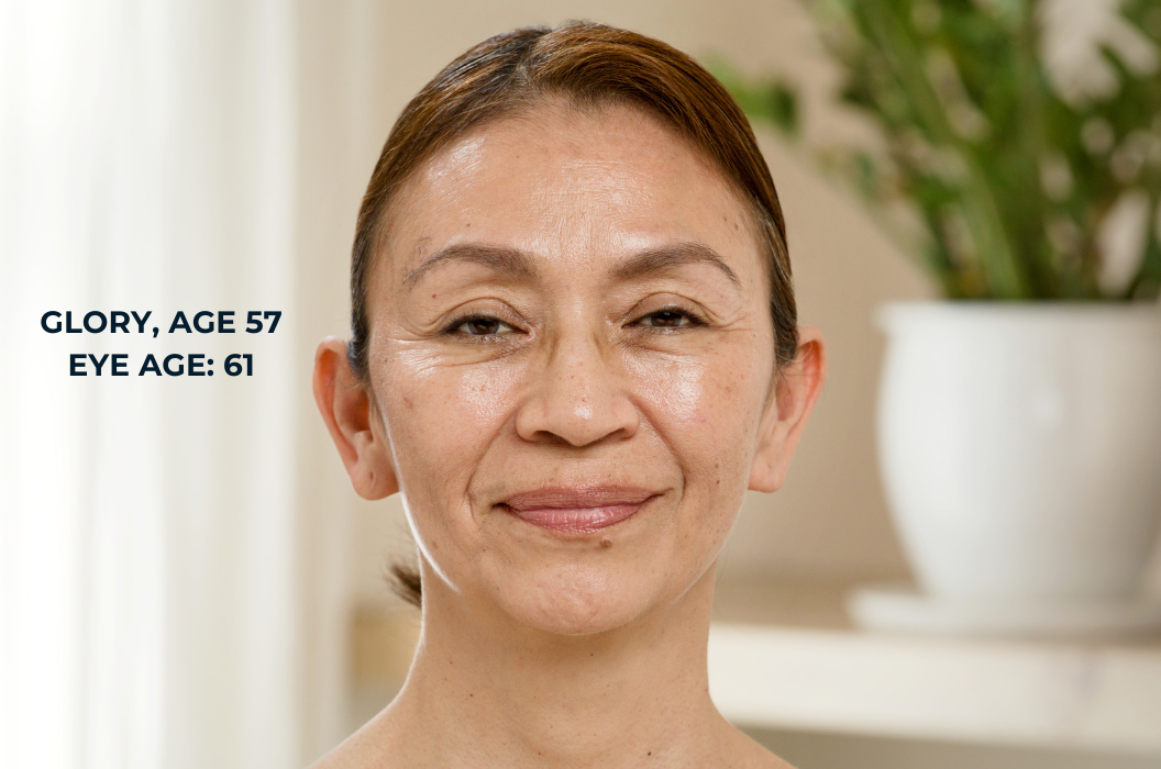 grace, age 57
eye age 61
