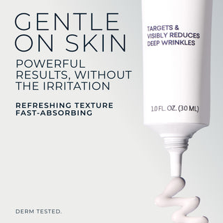 gentle on skin powerful results, without the irritation
refreshing texture fast-absorbing