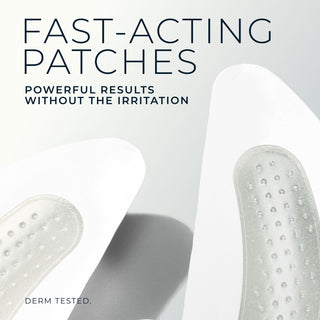 fast-acting patches
powerful results without the irritation