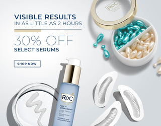 Visible Results in as little as 2 hours | 30% off select serums! Shop now. PLUMPING POWER DUO NIGHT SERUM CAPSULES, MULTI CORREXION® EVEN TONE + LIFT RESURFACING SERUM, and RETINOL CORREXION® DEEP WRINKLE TARGETED PATCHES are pictured.