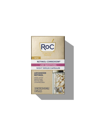 RETINOL CORREXION® Line Smoothing Night Serum Capsules Box front