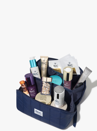 A navy blue R.O.C Bag