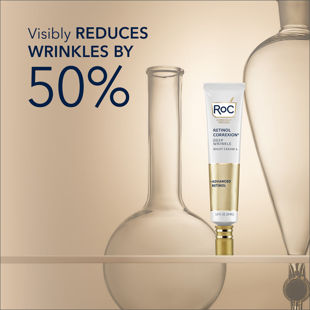 RETINOL CORREXION® Deep Wrinkle Night Cream - RoC® Skincare