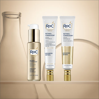 RETINOL CORREXION® Deep Wrinkle Daily Moisturizer SPF 30 and complimentary products