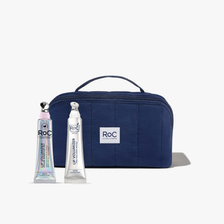 Lips Essential Duo with limited edition cosmetic bag