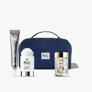 reverse aging serum favorites with cosmetic bag