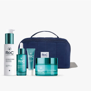 deep hydration set with cosmetic bag