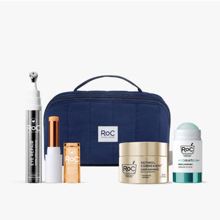 reset set with cosmetic bag