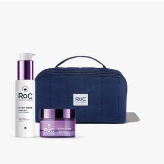 even tone duo with limited cosmetic bag