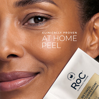 Clinically Proven At Home Peel
Retinol Correxion Line Smoothing Peel Pads