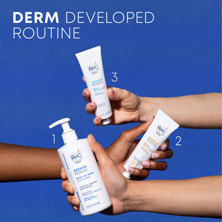 Barrier Renew® Derm Developed Routine - Barrier Renew® Gel-to=Foam Cleanser; Barrier Renew® AM Moisturizer; Barrier Renew® PM Moisturizer