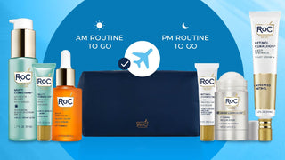 Limited edition set- AM Routine with Hydrate + Plump SPF, Hydrate + Plump Eye Cream and Vitamin C Serum. PM Routine with Line Smoothing Eye Cream, Firming Serum Stick and Deep Wrinkle Night Cream. Save 31%- shop now!