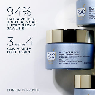 94% had a visibly tighter, more lifted neck & jawline
3 out of 4 saw visibly lifted skin