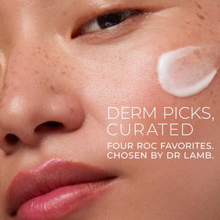 Derm Picks, curated four roc favorites chosen by Dr. Lamb