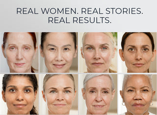 Real women. real stories. real results. 8 real women who tested the line smoothing eye cream