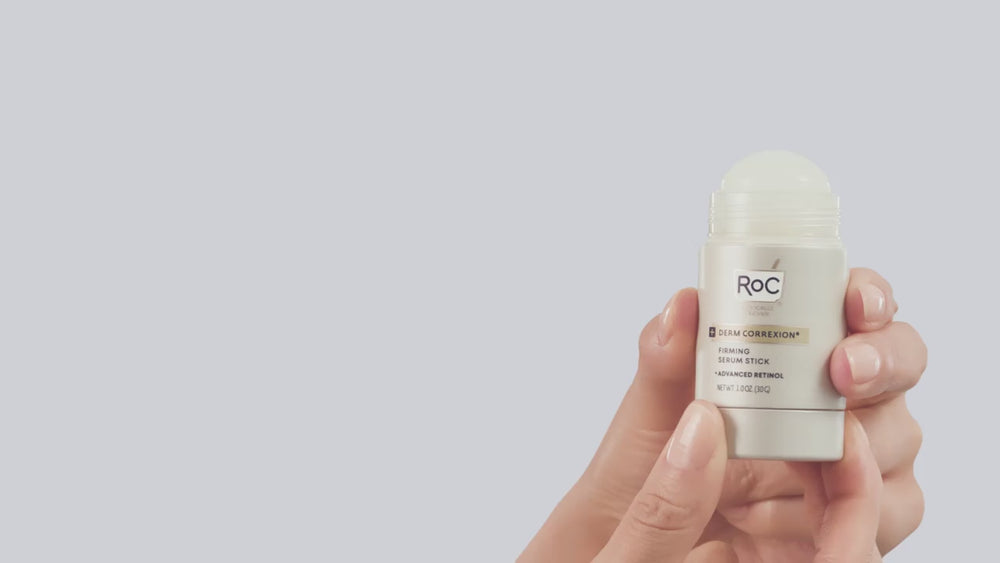 derm correxion firming serum stick
smooth onto face and neck
use am or pm
powered by retinol + antioxidants to visibly firm + tighten
94% had visibly firmer skin