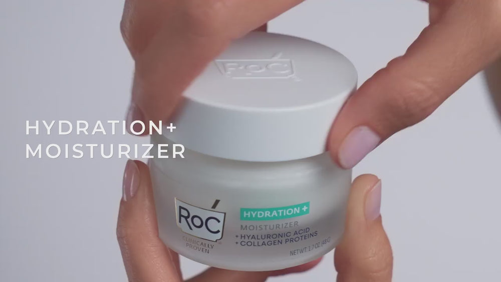 hydration+ moisturizer
powered by hyaluronic acid + pro-collagen amino acids
smooth onto face
use am and/or pm
97% had visibly refilled lines instantly