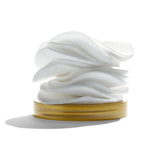 Image of LINE SMOOTHING Daily Cleansing Pads stacked to show texture