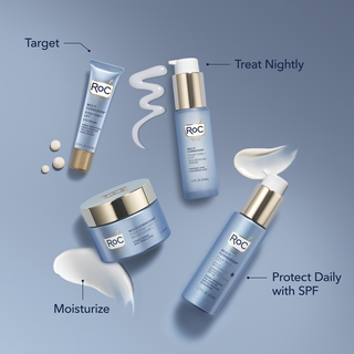 Image of MULTI CORREXION® Even Tone + Lift routine - MULTI CORREXION® Even Tone + Lift Eye Cream, MULTI CORREXION® Even Tone + Lift Resurfacing Serum, MULTI CORREXION® Even Tone + Lift Night Cream, MULTI CORREXION® Even Tone + Lift Moisturizer with SPF