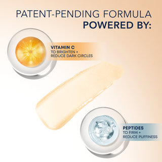 Patent pending formula powered by Vitamin C  and Peptides